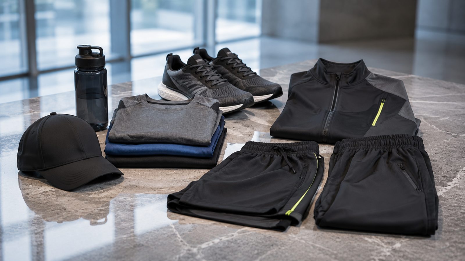 Performance kit laid out